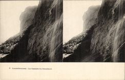 Suisse Lauterbrunnen CPA La cascade du Staubbach