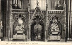 London London Westminster Abbey CPA The screen