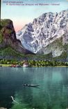 Suisse Berchesgaden CPA St Bartoloma am Konigsee mit Watzmann Ostwand