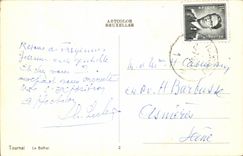 Belgie Belgique Tournai CPA Le beffroi