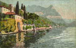 Suisse CPA Lago di Lugano Oria
