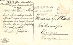 Germany Stuttgart CPA Johanniskircke put Fuersee