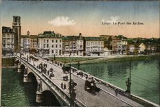 Belgium - Belgien - Liege - the Bridge of the Arches - CPA