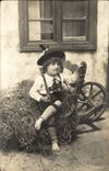 Phantasie - Kind - Folklore - Kostum - Lederhosen Deutschland - Deutschland - CPA