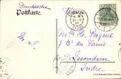 Germany - Deutschland - Darmstadt - Alice Denkmal CPA