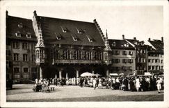 Allemagne Freiburg im Breisgau CPA Munsterplatz & Kaufhaus