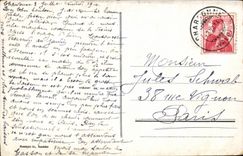 Suisse CPA Chillon et panorama du Leman