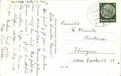 Germany CPA Lufturort Baiersbronn (Schwarzwald)