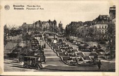 Belgie Belgium Brussels CPA Mount of Arts