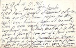 Belgie Belgium Ghent CPA Train station St Pierre