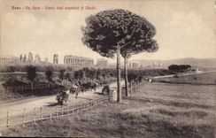 Italien Italien Rom CPA uber Appia Avanzi degli acquedotti di Claudio