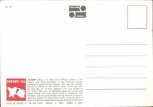 The United Kingdom MODERN CARD Jersey Bonne harms Bay and harbor