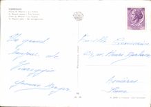 MODERNER KARTE Marktplatz G Mazzini Italien-Italien Viareggio das fontana