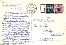 Einflussreiche Person Vittorio Emanuelle II Italien-Italien Rom