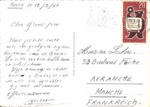 Germany Berlin MODERN CARD Siegessaulte EIB Nacht