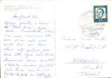 MODERNE KARTE stol Campingplatz Buhlhof Deutschland-Titisee