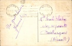 Vichy CPA Hotel Pavillon Sevigne (ancienne demeure de Madame la Marquise de SEvigne)