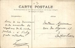 Vichy CPA Rue de Nimes