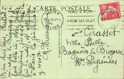 Vichy CPA Villa Sevigne