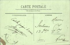 Vichy CPA Le casino Un coin de la terrasse