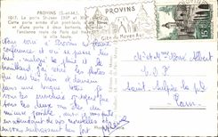 Layered branches MODERN CARD the door St Jean