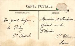 Moulins CPA Allee central of the park