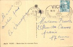 Vichy CPA Bassin dans les nouveaux parcs