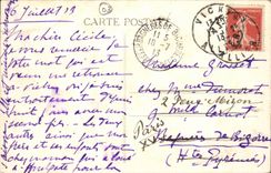 Vichy CPA Pars des CElestins