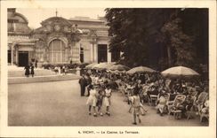 Vichy CPA Le casino La terrasse