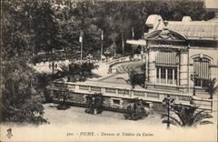 Vichy CPA Terrasse et theatre du casino
