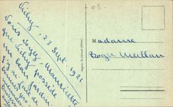 Vichy CPA Un coin du parc au bassin des cygnes