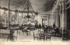 Vichy CPA La terrasse du casino