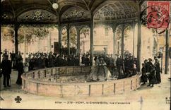 Vichy CPA La grande grille Vue d'ensemble