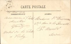 Vichy CPA Le pavillon de la source des CElestins (Lucien Woogt architecte)