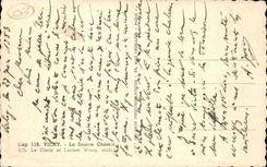 Vichy CPA La source Chomel 