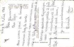 Vichy CPA Reine des villes d'eaux Source Grande grille