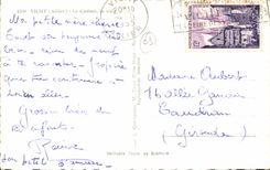 Vichy CPA Le casino la nuit