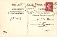 Vichy CPA Dans les grands parcs Le bassin des cygnes