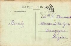 Vichy CPA Facade et terrasses du casino