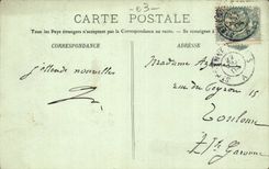 Vichy CPA Interieur du palais des Sources