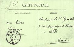 Vichy CPA La terrasse du casino