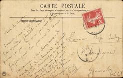 Vichy CPA Grande allee du parc