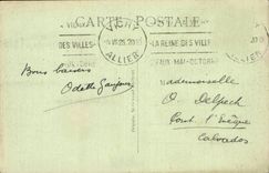 Vichy CPA la tour de l'horloge Construite par Louis II de Bourbon