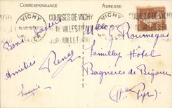 Vichy CPA Les bords de l'Allier