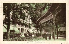 Vichy CPA Galeries couvertes