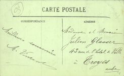 Vichy CPA Vue prise dans le parc