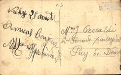 Vichy CPA La Poste (Leon Azema 1er grand prix de Rome en chef du gouvernement)