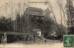 Chantelle CPA Castle of the dukes of Bourbon