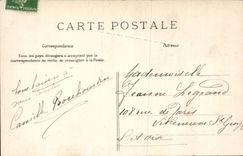 Montlucon CPA Avenue de la gare