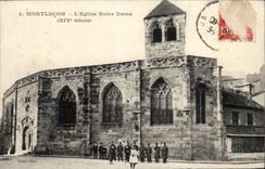 Montlucon CPA Eglise Notre Dame